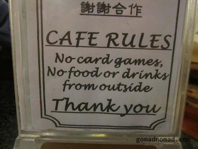 Zasady zamawiania i płacenia w kawiarni